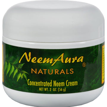 Neem Aura Naturals - Neem Cream With Aloe Vera (Therapeutic) 2 oz