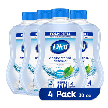 Dial Complete Antibacterial Foaming Hand Soap Refill, Fresh Pear, 32 Fl Oz