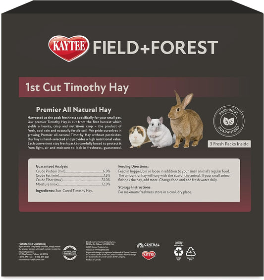 Kaytee Field+Forest 1St Cut Timothy Hay 90 Ounces