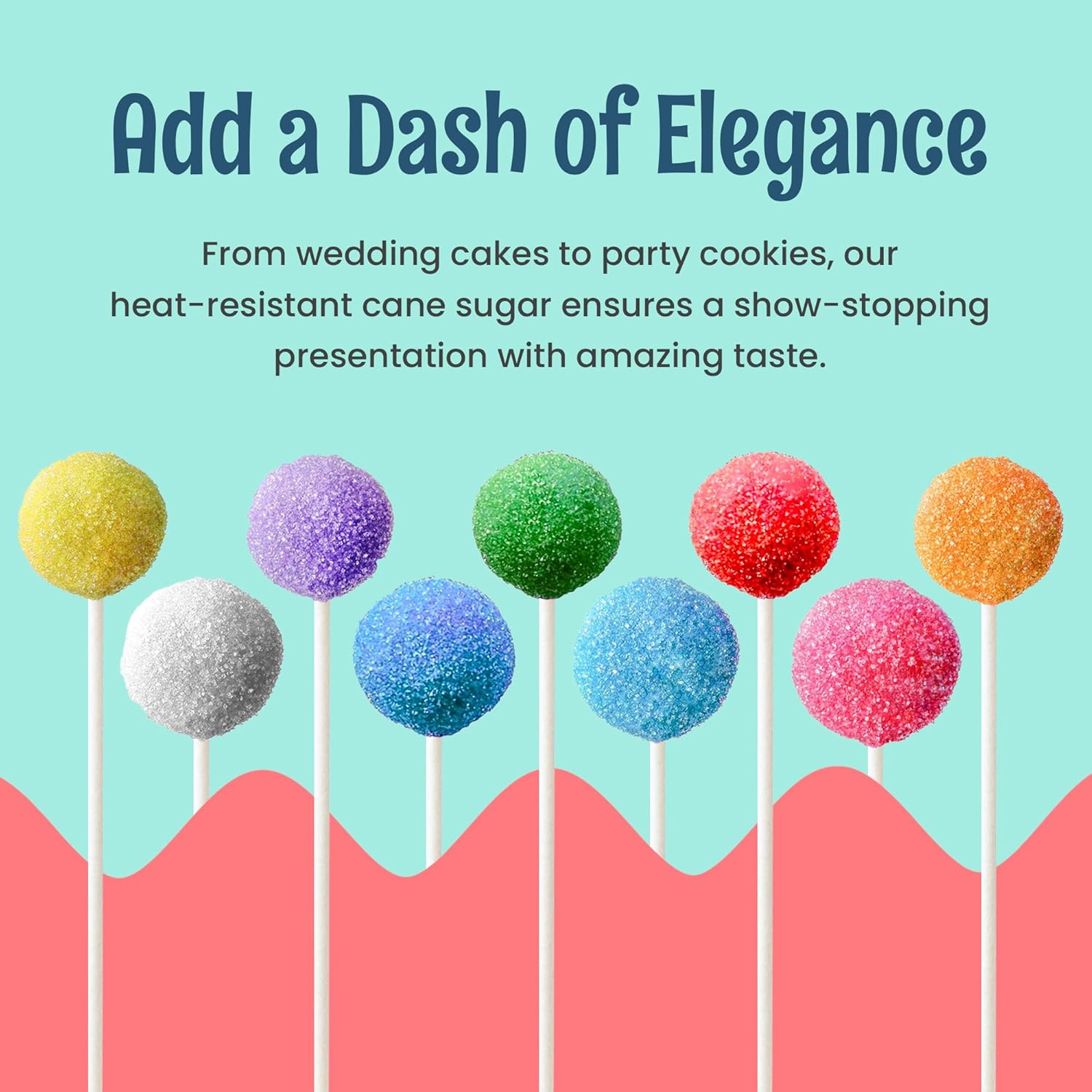 O’Creme Sanding Sugar For Cookie Decorating – Eye-Catching Blue Sugar Crystals For Unique Cake Toppings – Extra Sugar For Cake Toppings, Cupcakes And Cookies – Ideal Decoration Solution - 10.5 Ounce, Blue : Grocery & Gourmet Food