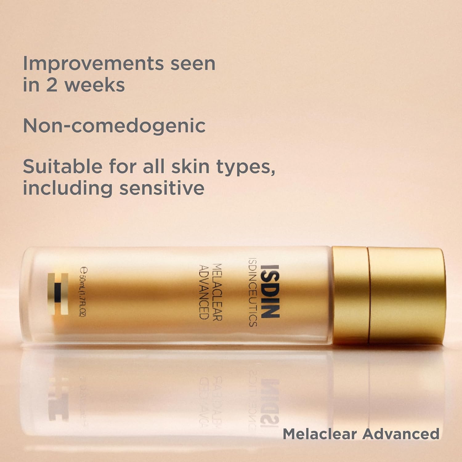 Isdinceutics Melaclear Advanced - Dark Spot Corrector for Face with Niacinamide 1.7 FL OZ (50 ml). : Beauty & Personal Care