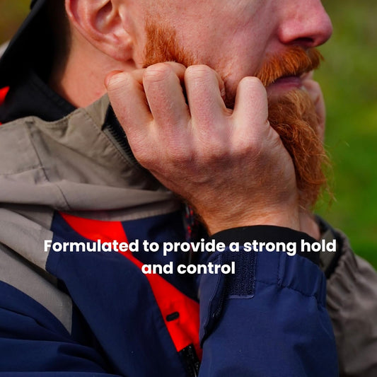 ManCave Blackspice Beard Control 100ml, Condition and style your beard with L-Arginine, Hemp oil and Shea Butter, Encourages beard growth, Vegan Friendly, Made from Recycled Plastics, Made in England : Amazon.co.uk: Health & Personal Care