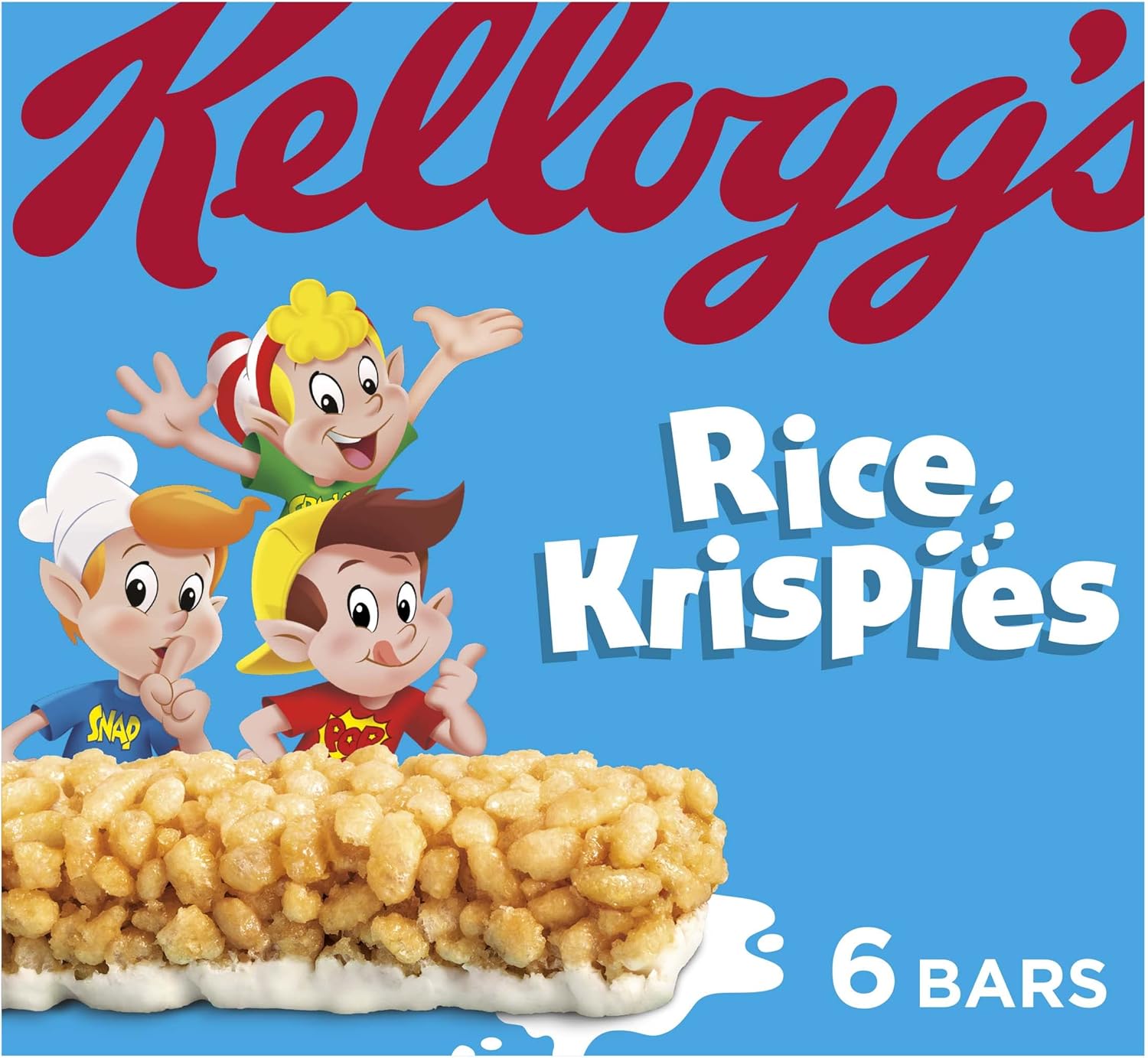Kellogg's Rice Krispies Cereal and Milk Bar Box, 6 x 20g : Amazon.co.uk: Grocery