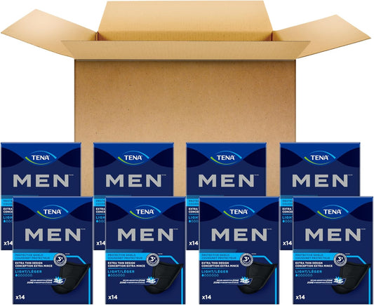 Tena Incontinence Guards For Men, Very Light Absorbency - 112 Count