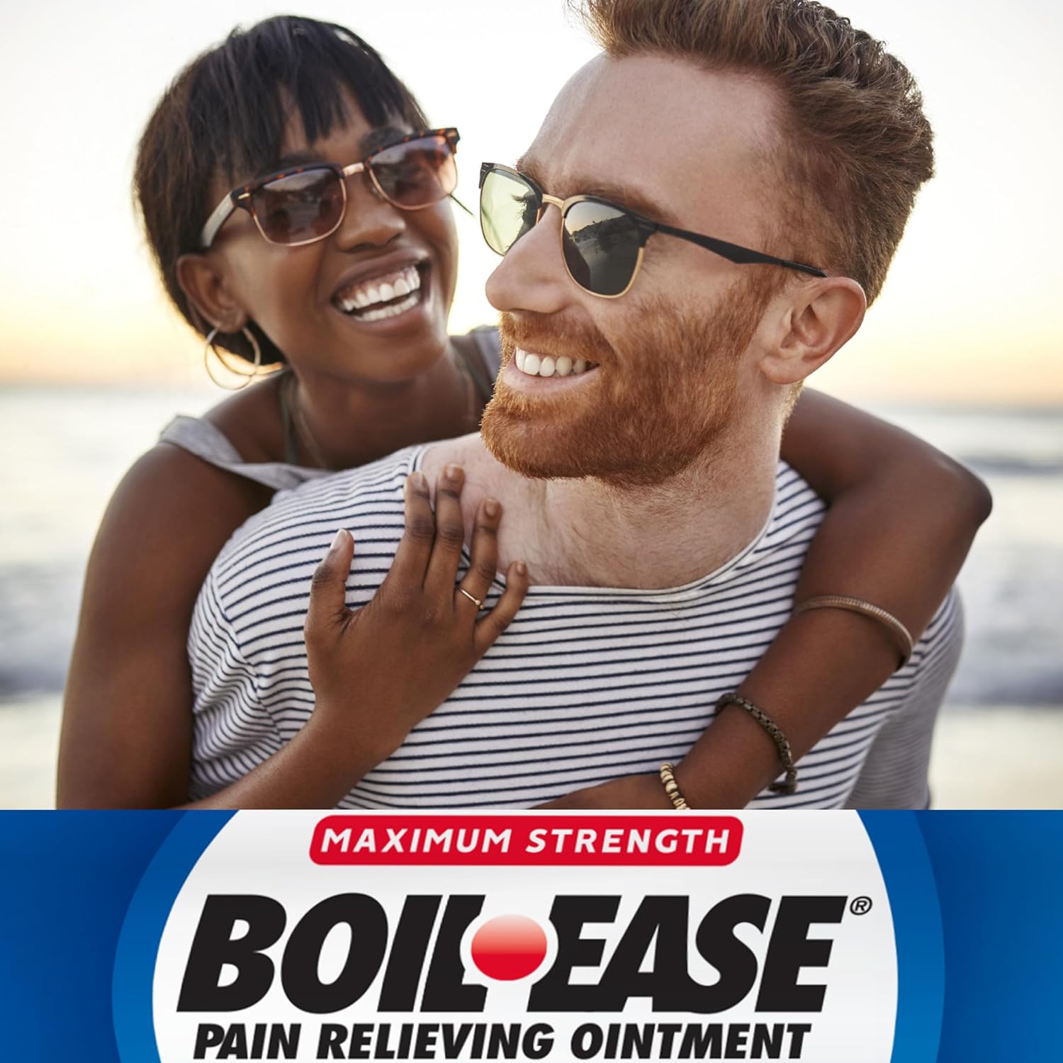 Boil Ease Pain Relieving Ointment, 1 Ounce : Health & Household