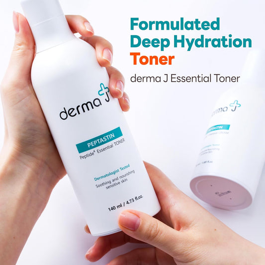 Premium Facial Toner: Formulated With Collagen-Boosting Peptides, Dermatologist-Tested For Moisturizing, Anti-Aging, And Calming Effects - Ideal For Dry/Sensitive Skin (4.73 Oz)