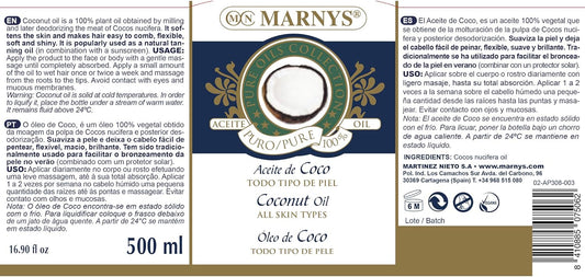 Marny'S Coconut Oil 500Ml
