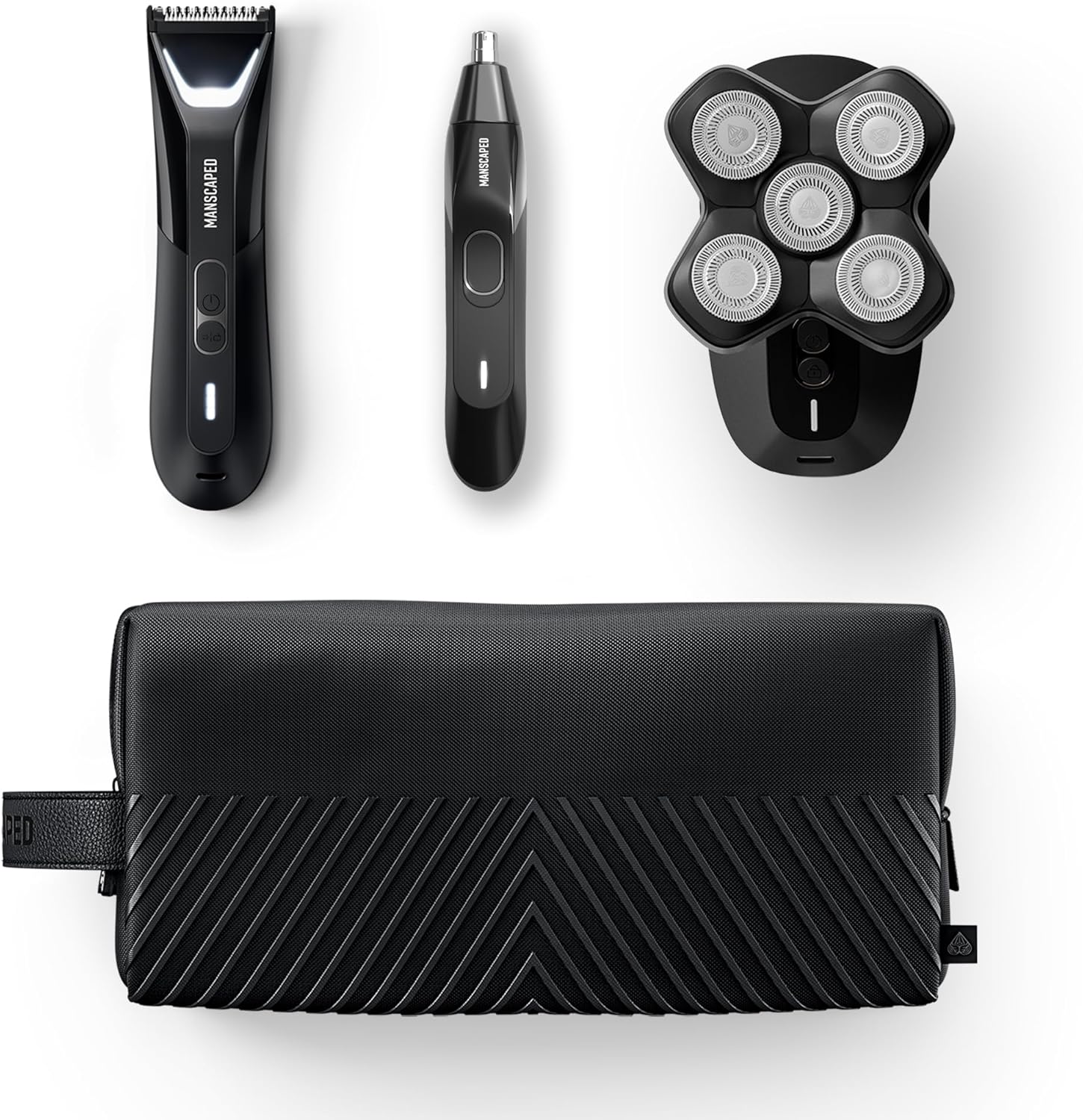 Manscaped® The Dome Shaver™ Pro, The Lawn Mower® 5.0 Ultra, The Weed Whacker® 2.0, The Shed 2.0 - Skinsafe® Head, Groin, Ears, Nose, Body & Balls Trimmers & Shavers For Men, Usb-C Rechargeable