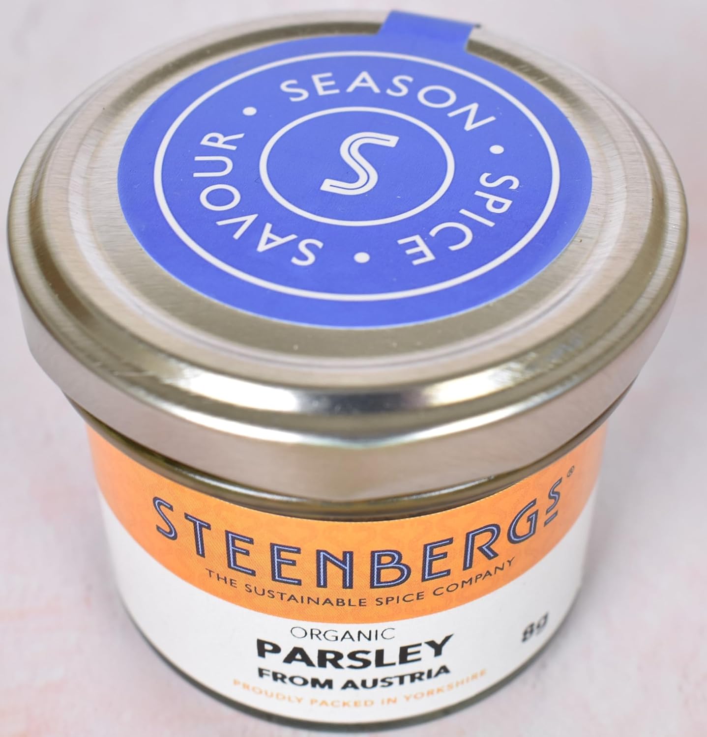 Steenbergs Organic Parsley Dried Herb Standard Jar 8G