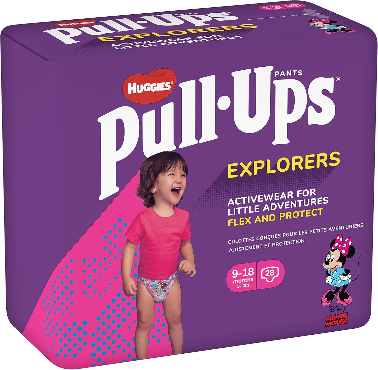 Huggies Pull-Ups, Explorers for Girls, 9-18 Months - Breathable Nappy Pants to Support Potty Training - Flex and Protect for All-Round Comfort, Pack of 28 : Amazon.co.uk: Baby Products