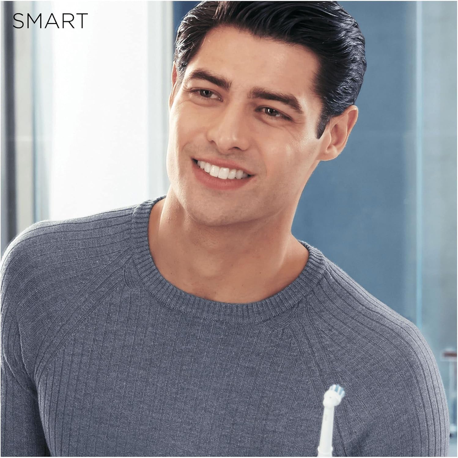 Oral-B Smart 5 Electric Toothbrushes For Adults, Mothers Day Gifts For Her / Him, App Connected Handle, 3 Toothbrush Heads & Travel Case, 5 Modes With Teeth Whitening, 2 Pin UK Plug, 5000, White : Amazon.co.uk: Health & Personal Care