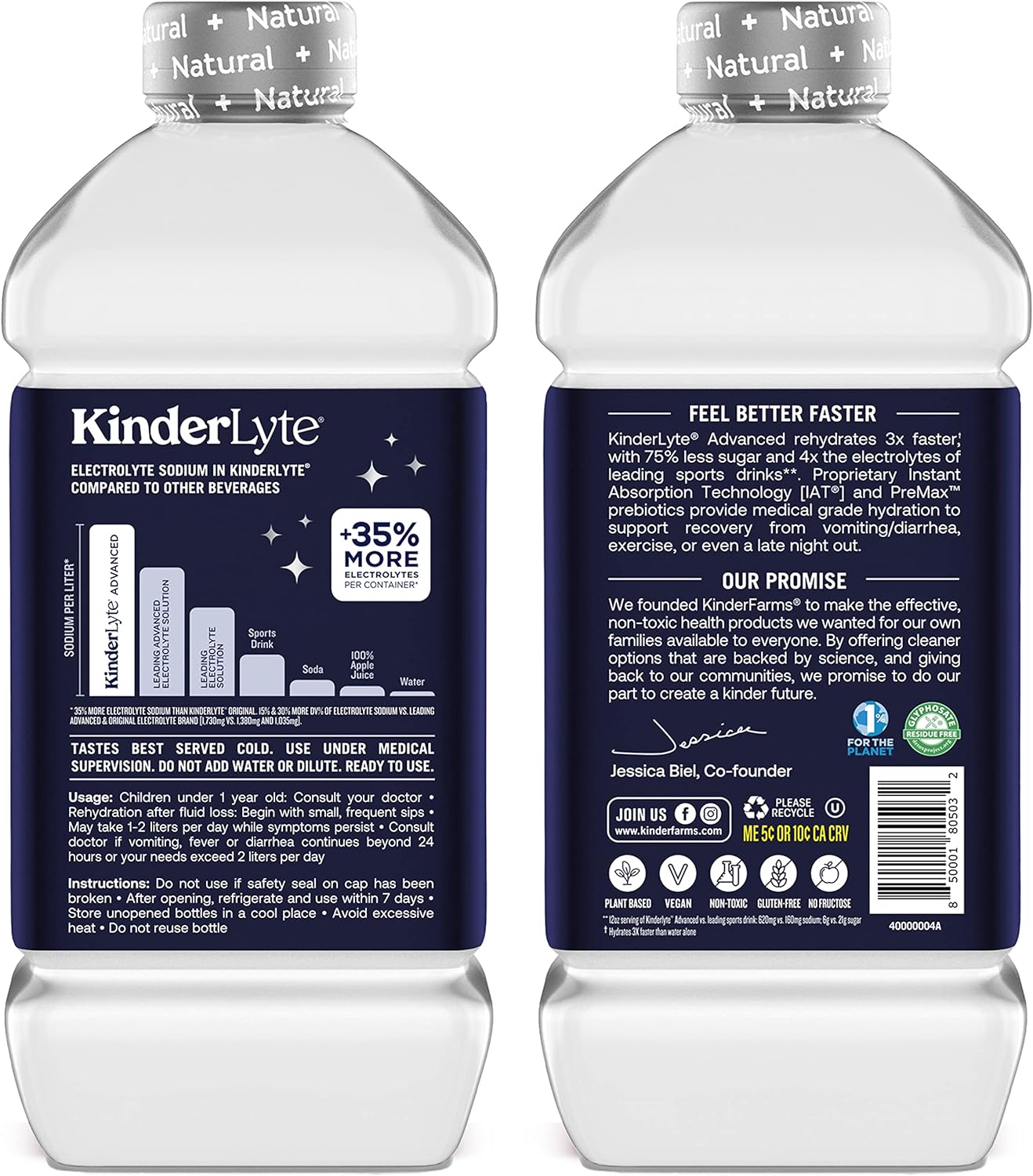 KinderLyte Advanced Oral Electrolyte Solution | Electrolyte Drinks wit