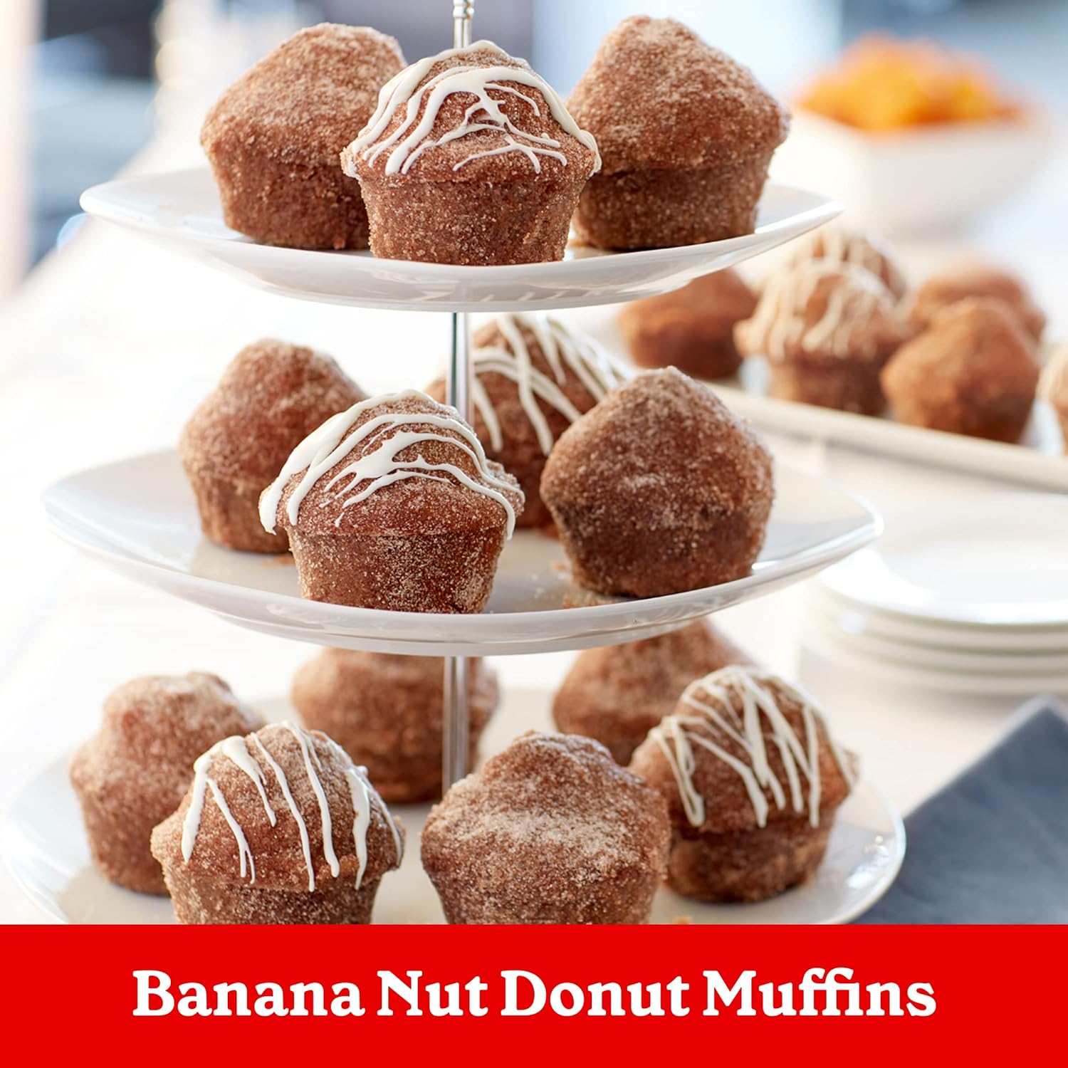 Betty Crocker Banana Nut Muffin Mix, Made With Walnuts, 6.4 oz. (Pack of 9) : Coffee : Everything Else