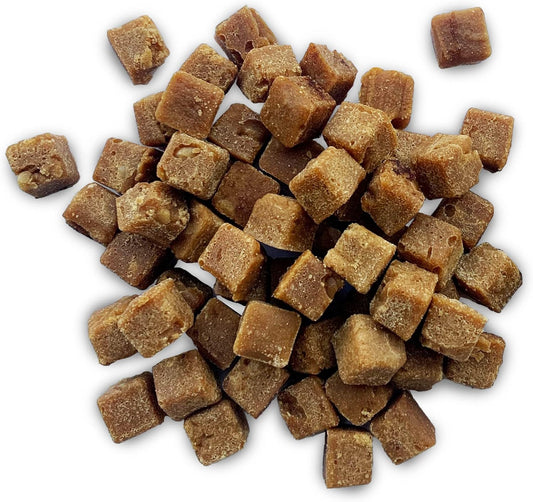 Cubits With Peanut Butter | Natural Training Treat | No Crumbs - No Sticky Mess | Gluten - Lactose - Soy - Grain Free | 3.5 Oz Per Pouch