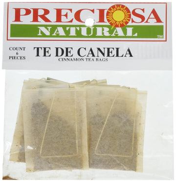 PRECIOSA H Canella Tea Bag, 6 Count (Pack of 12)