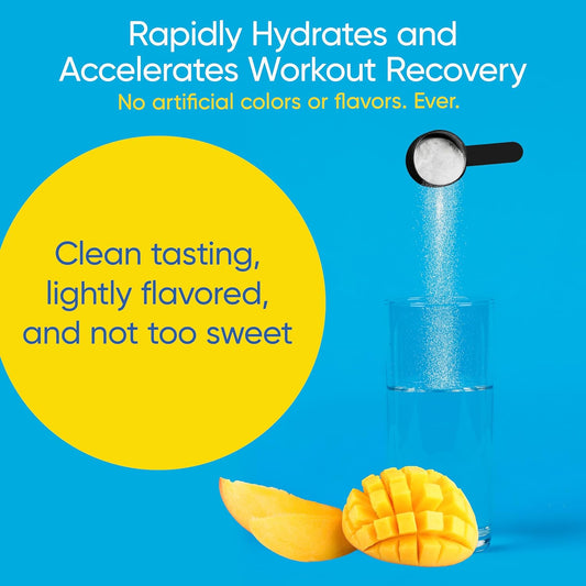 Replenish & Restore Powder, Hydration & Recovery, Promotes Muscle Repair And Growth, Custom Dosing, L-Lysine, L-Glutamine, L-Tryptophan, No Artificial Flavors, 30 Servings (Mango Twist)