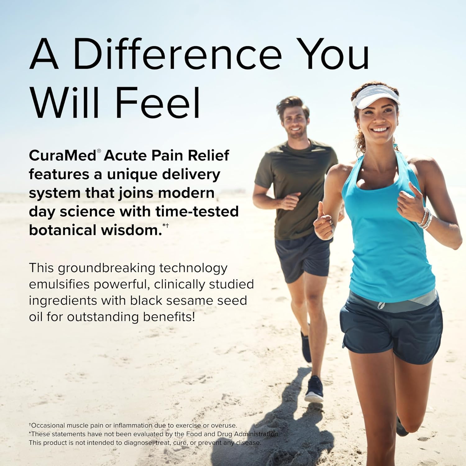 Terry Naturally CuraMed Acute Pain Relief - 120 Liquid Gels - with BCM-95 Curcumin, BOS-10 Boswellia & Black Sesame Seed Oil - Small, Easy to Swallow, Fast Dissolving - Non-GMO - 60 Servings : Health & Household