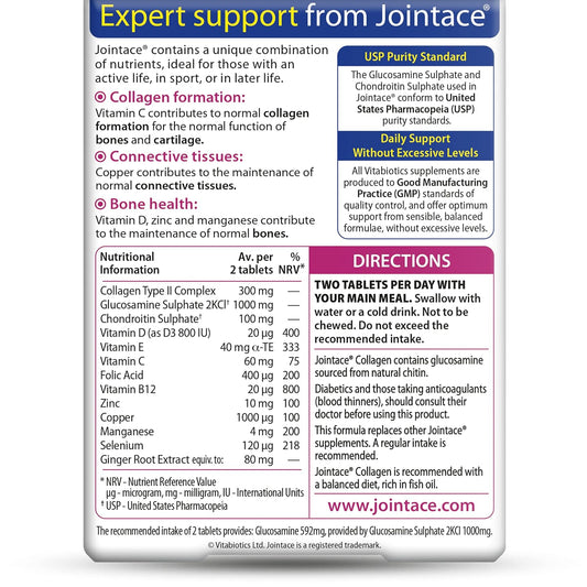 Vitabiotics Jointace Collagen Tablets 30 Capusles