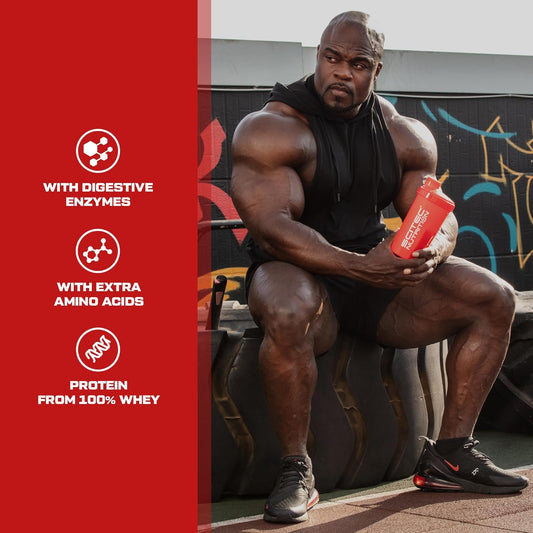 Scitec Nutrition 100% Whey Protein Professional – Enhanced With Extra Amino Acids & Digestive Enzymes – Gluten-Free – Palm Oil Free, 5 Kg, Chocolate-Hazelnut