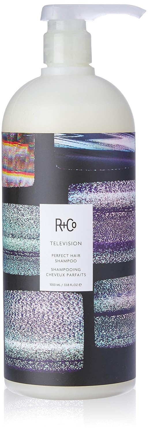 R+Co Television Perfect Hair Shampoo | Body + Shine + Smoothing For All Hair Types | Vegan + Cruelty-Free |