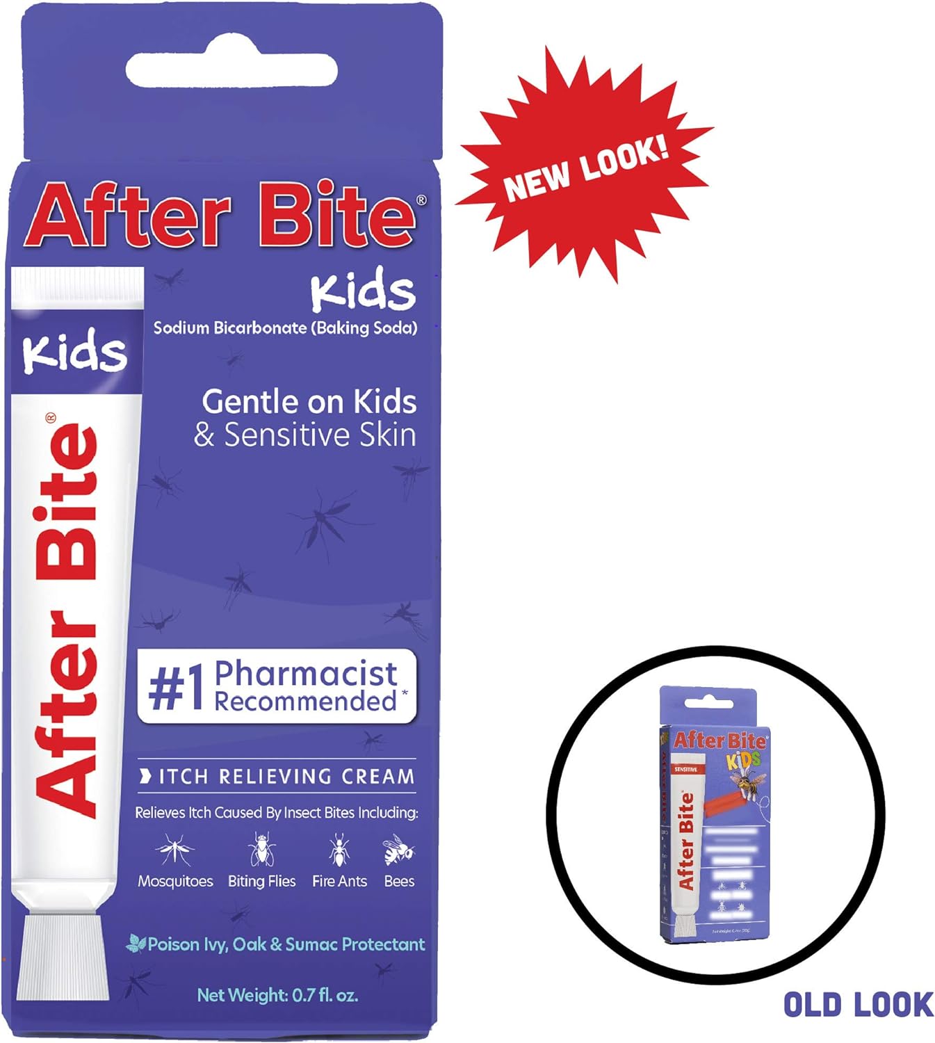 After Bite Kids Insect Bite Treatment ? Gentle Anti-Itch Cream for Kids & Sensitive Skin