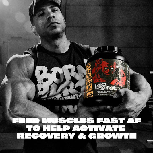 Mutant Iso Surge Whey Protein Isolate Powder Acts Fast To Help Recover, Build Muscle, Bulk And Strength (5 Pound, Big Orange Creamsicle)
