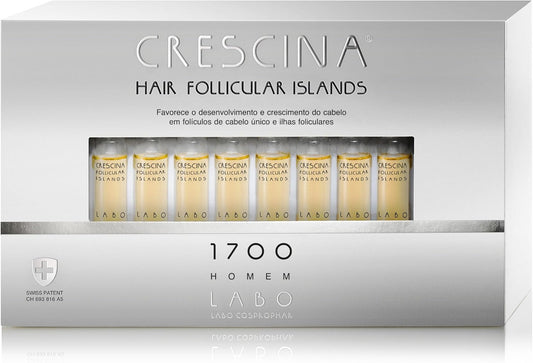 Crescina Hair Follicular Islands 1700 Man 20 Ampoules