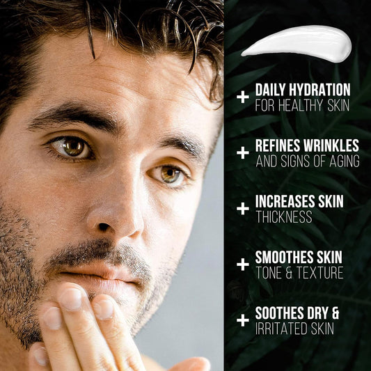 RUGGED & DAPPER Men's Face and Eye Hydrating Bundle