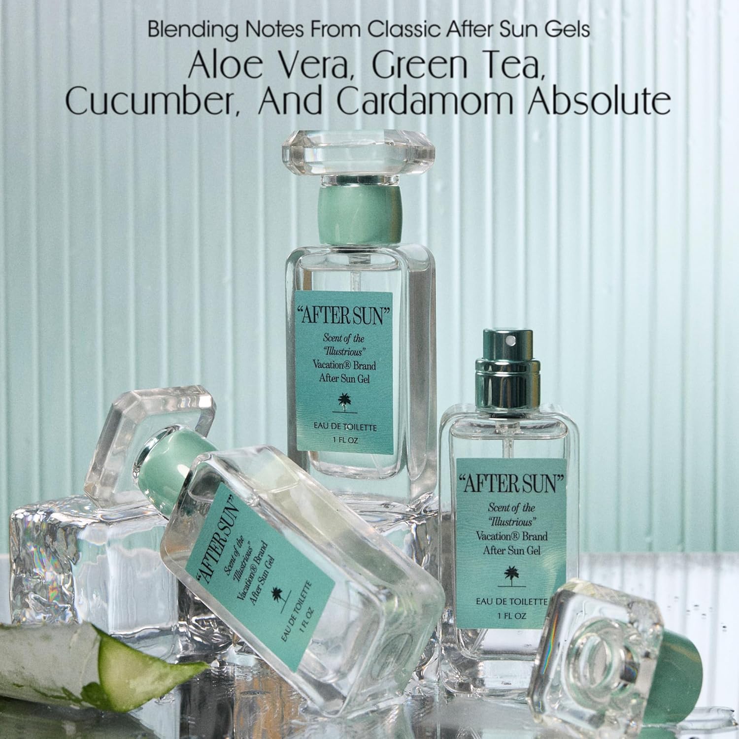 "After Sun" Eau De Toilette By Vacation Sunscreen, Blends Notes Of Classic Aloe Vera Gels, Fresh Tropical Perfume For Women & Men, Scent Of Summer Nights, Travel Size, 1 Fl. Oz. : Beauty & Personal Care