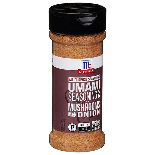 McCormick Umami Seasoning with Mushrooms and Onion, 4.59 oz (Pack of 6)