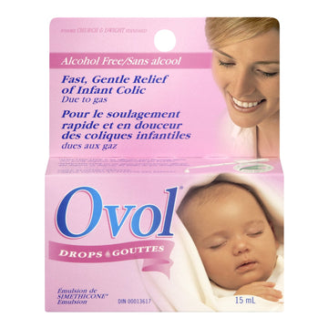 Infant DROPS for Fast & Gentle Relief of Infant Colic Gas 15 ml Made in Canada