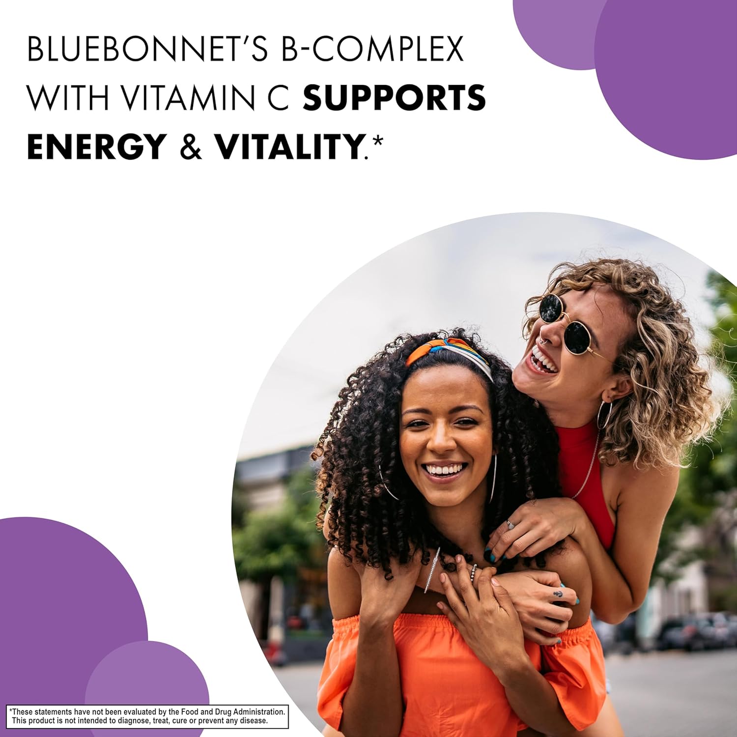 Bluebonnet Nutrition Stress Relief B Complex Vegetable Capsules, Vitamin B6, B12, Biotin, Folate, Vegan, Gluten & Soy & Milk Free, Kosher, Unflavored, 100 Count