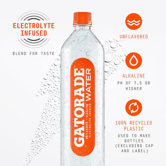 Gatorade Water, 1L (Pack Of 6)