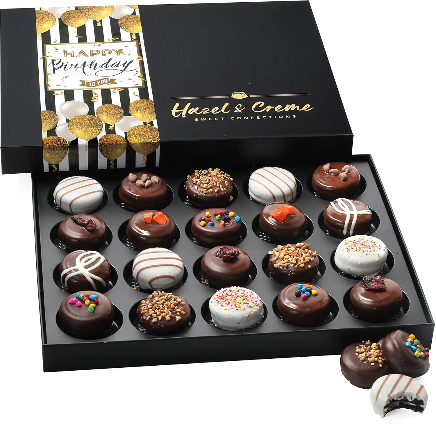 Birthday Cookies - Food Gifts - Happy Birthday Cookie Gift Basket - Gourmet Gift Boxes For Women/Men