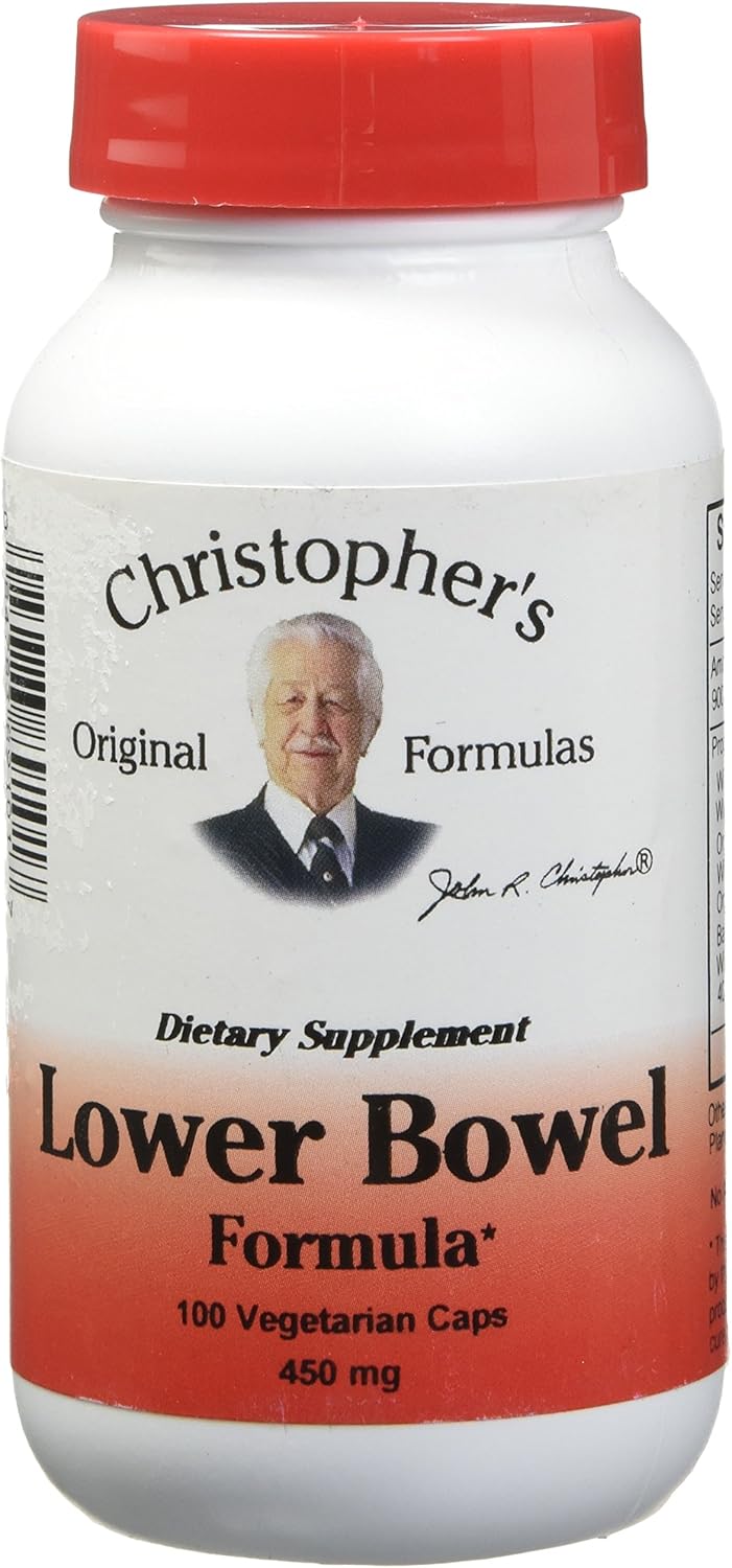 Lower Bowel Formula Dr. Christopher 100 Vcaps