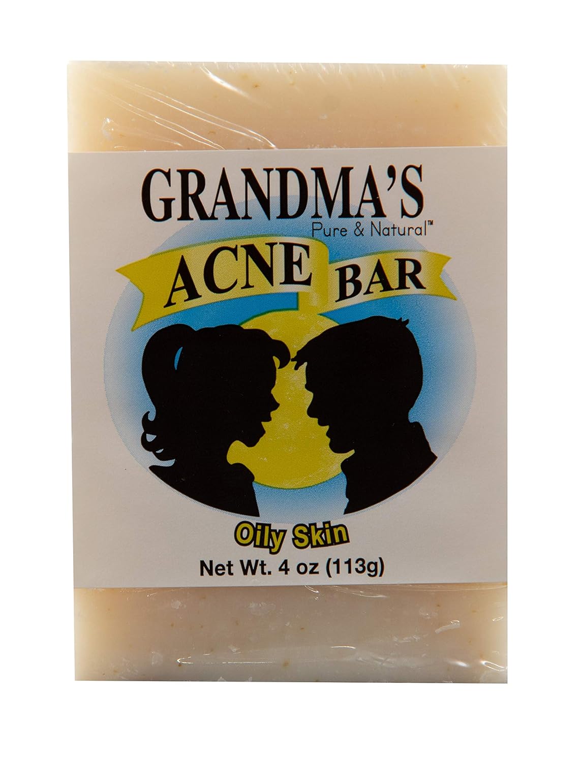 Remwood Products Co Grandma'S Pure & Natural Acne Bar For Oily Skin 4 Oz : Body Butters : Beauty & Personal Care