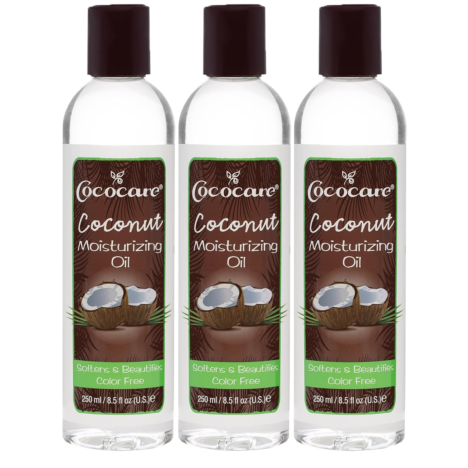 Cococare Coconut Moisturizing Oil 8.5 Fl Oz. - Formulated With Natural Coconut Oil (3)