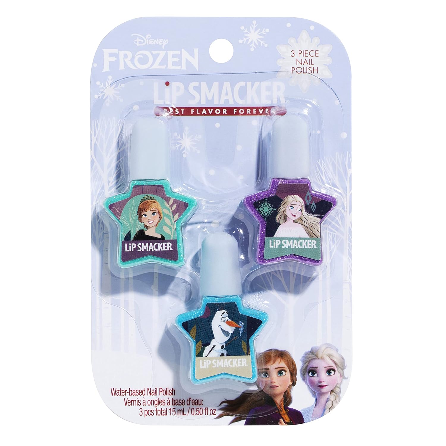 Lip Smacker Holiday Disney Frozen Nail Polish Trio Gift For Girls