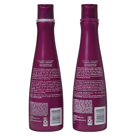 Nexxus Color Assure Shampoo And Conditioner For Color-Treated Hair - Enhances Color For Up To 40 Washes, 13.5Oz, 2 Pack