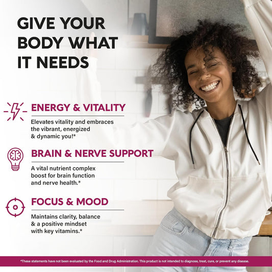 Usda Organic Vitamin B-Complex B5 Pantothenic Acid | B12 Methylcobalamin | B1 Thiamine | B6 Pyridoxine | B7 Biotin | B9 Folic | B3 Niacinamide - B Complex Liquid Drops, Made In Usa Supplement, 4Fl Oz