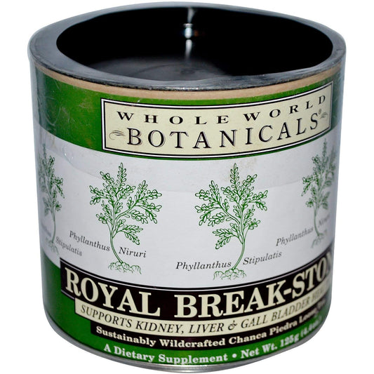 Whole World Botanicals Royal Break-Stone Tea 125G, 125 Gr : Herbal Teas : Grocery & Gourmet Food