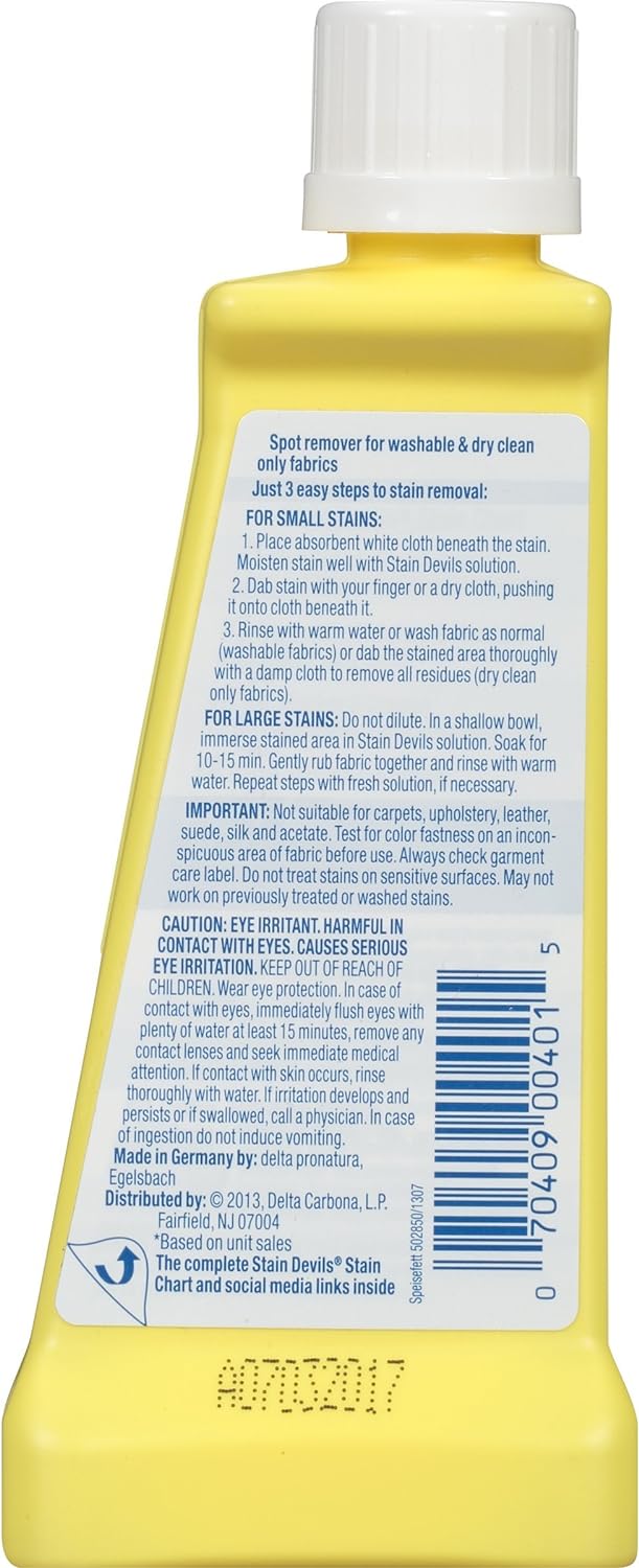 Carbona Stain Devils, Fat & Cooking Oil 1.70 oz : Health & Household