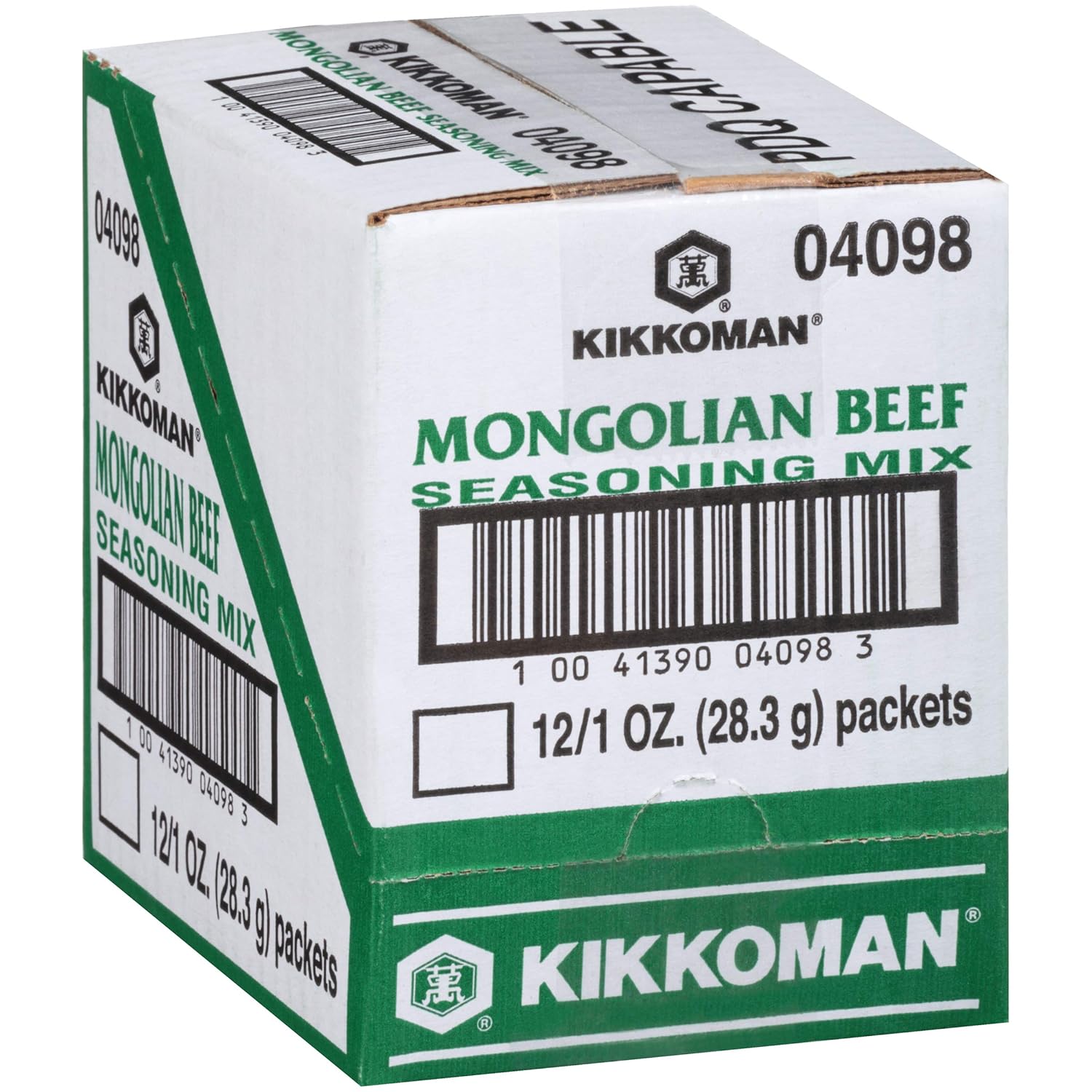 Kikkoman Mongolian Beef Seasoning Mix, 1 Oz (Pack Of 12)