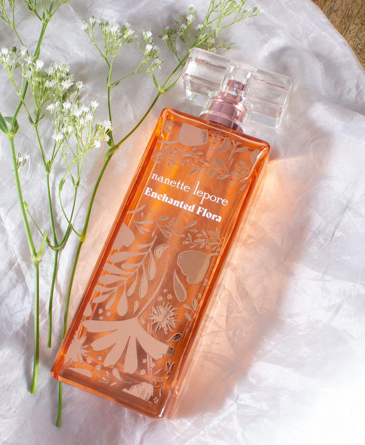 Nanette Lepore Nanette Lepore Enchanted Flora 3.4Oz Eau De Parfum, 3.4 Fl. Oz. : Beauty & Personal Care