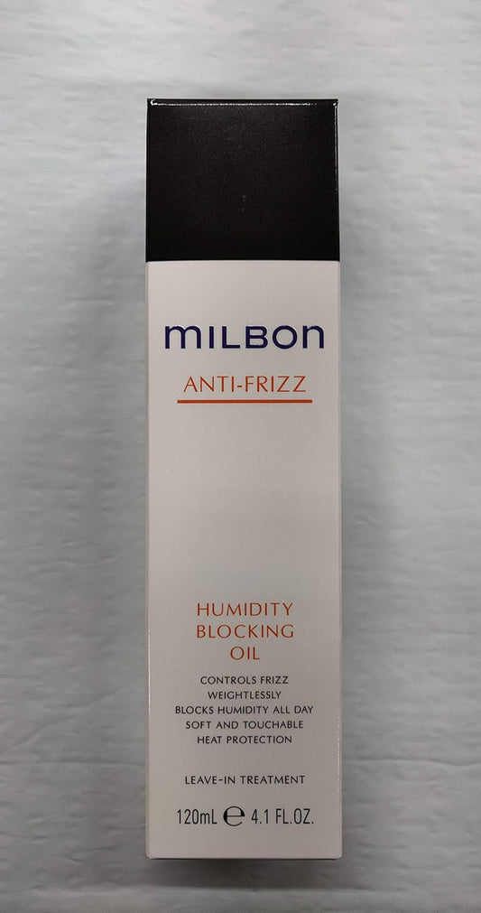 Milbon Anti-Frizz Humidity Blocking Oil 4.1 Oz : Beauty & Personal Care