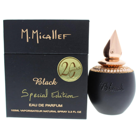 M. Micallef Black Eau De Parfum Spray Special Edition, 3.3 Ounce : Beauty & Personal Care