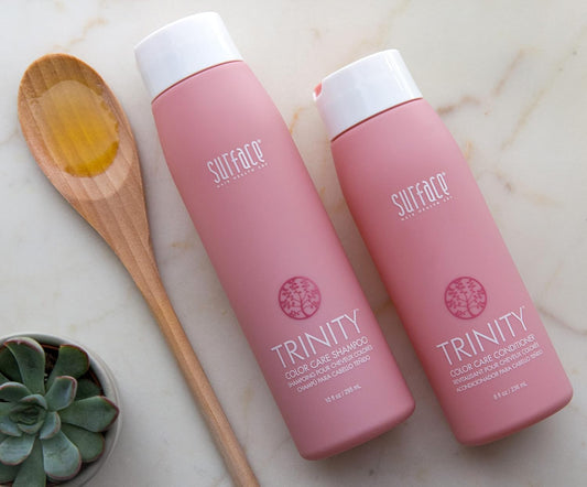 Surface Hair Trinity Color Care Shampoo For Sulfate - Free And Paraben - Free Cleansing, Shine And Volume For Color Treated Hair