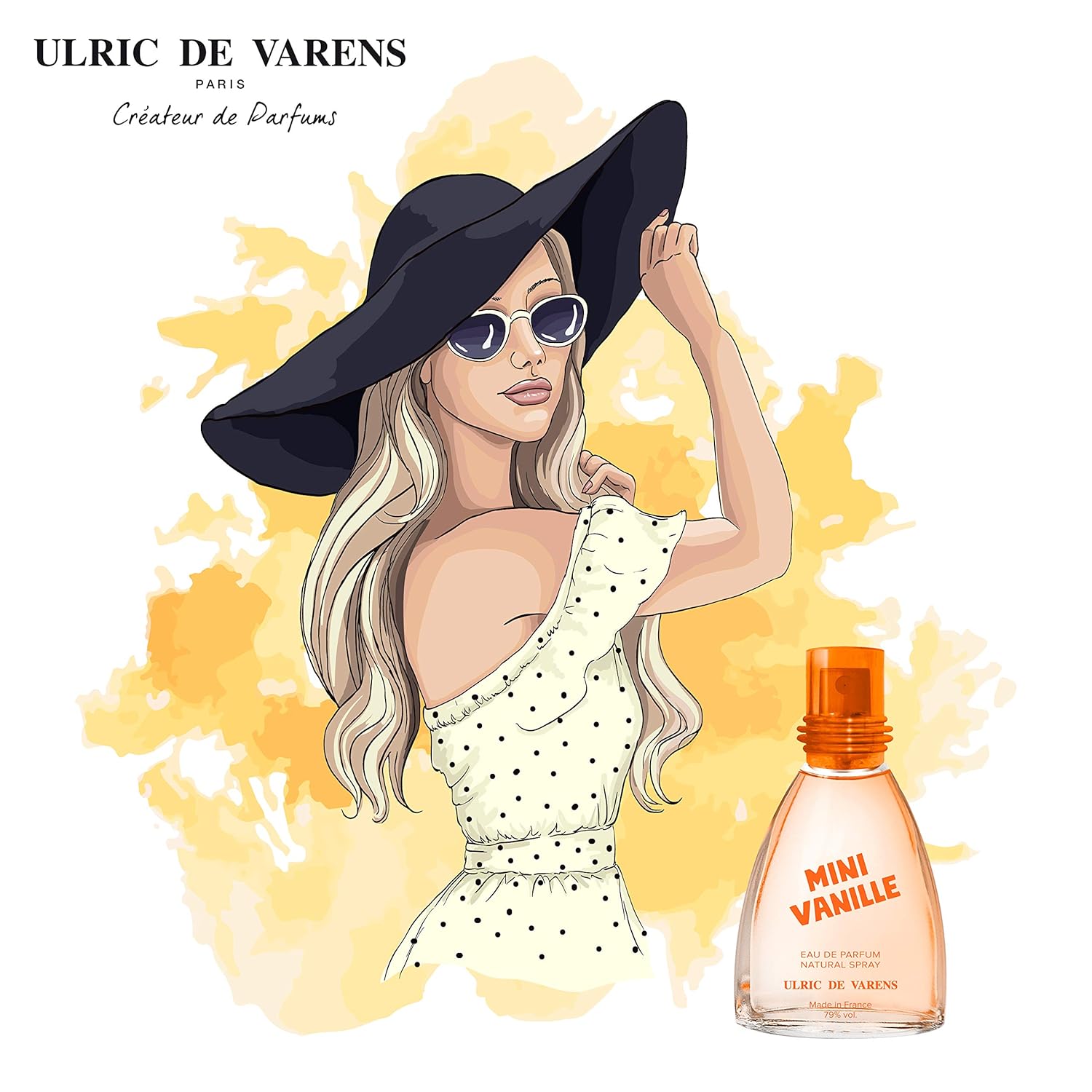 Ulric De Varens – Eau De Parfum 25 Ml Vanilla : Beauty & Personal Care