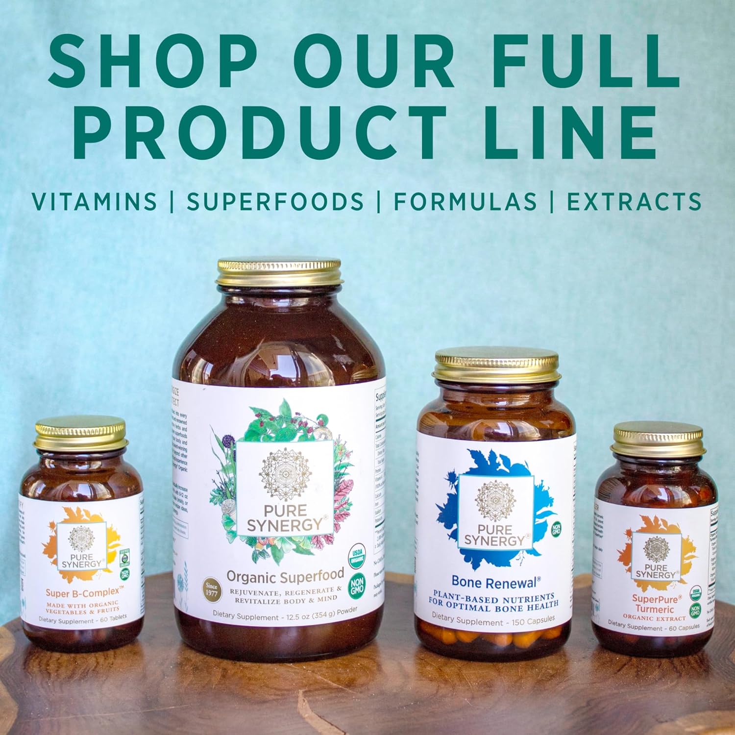 PURE SYNERGY PureNatal Prenatal Vitamins | Vegan Supplement Made with Organic Whole Foods | with Natural Iron, Folate, and Choline | for Pre-Conception, Pregnancy and Breastfeeding (120 Tablets) : Health & Household