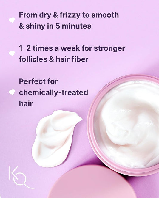 Keranique Hair Mask - Deep Repair And Intense Hydration For Damaged, Dry, Fine Hair With Keratin Protein